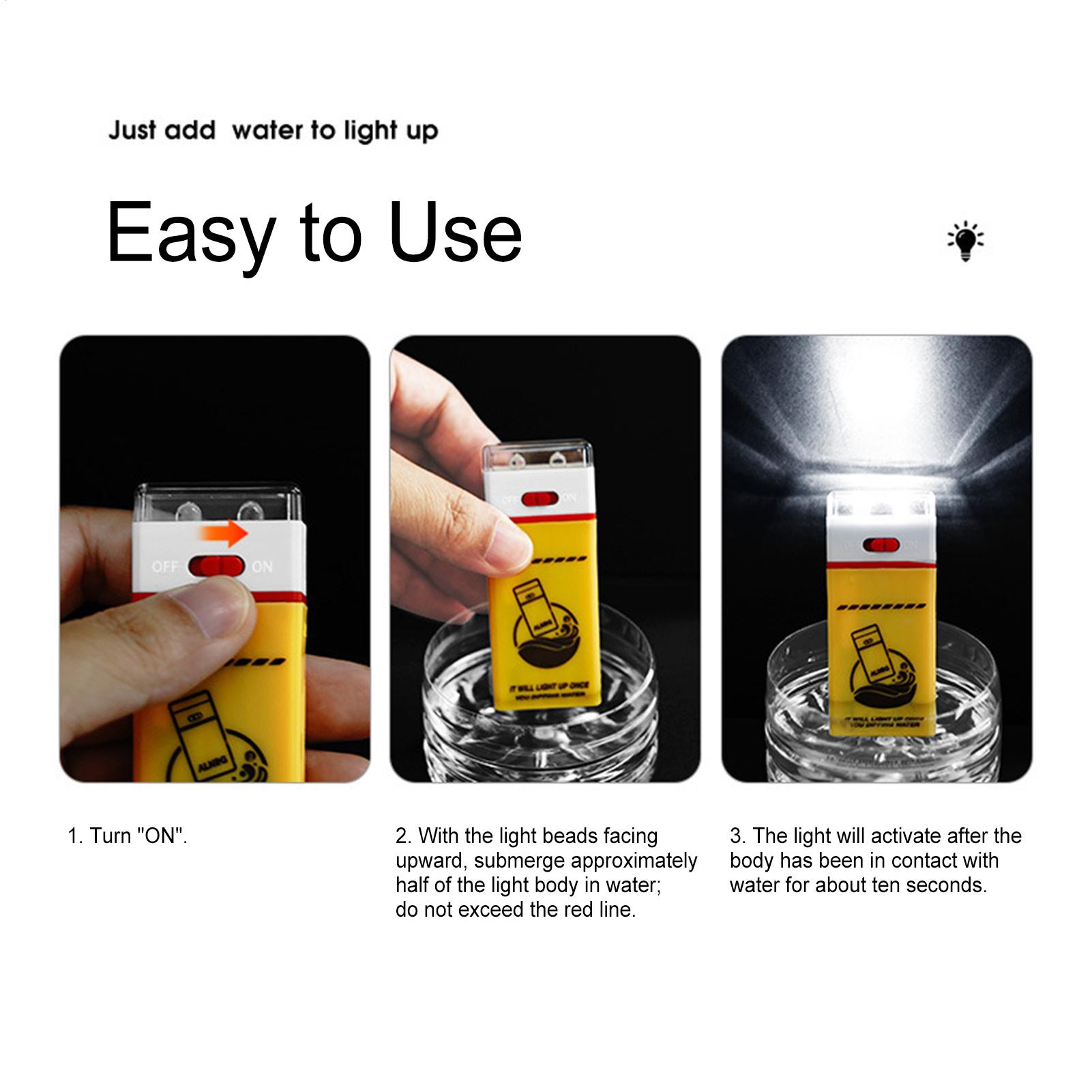 مصباح يعمل بالماء المالح، يدوم - مراجعة Power Outage Light وسعره
