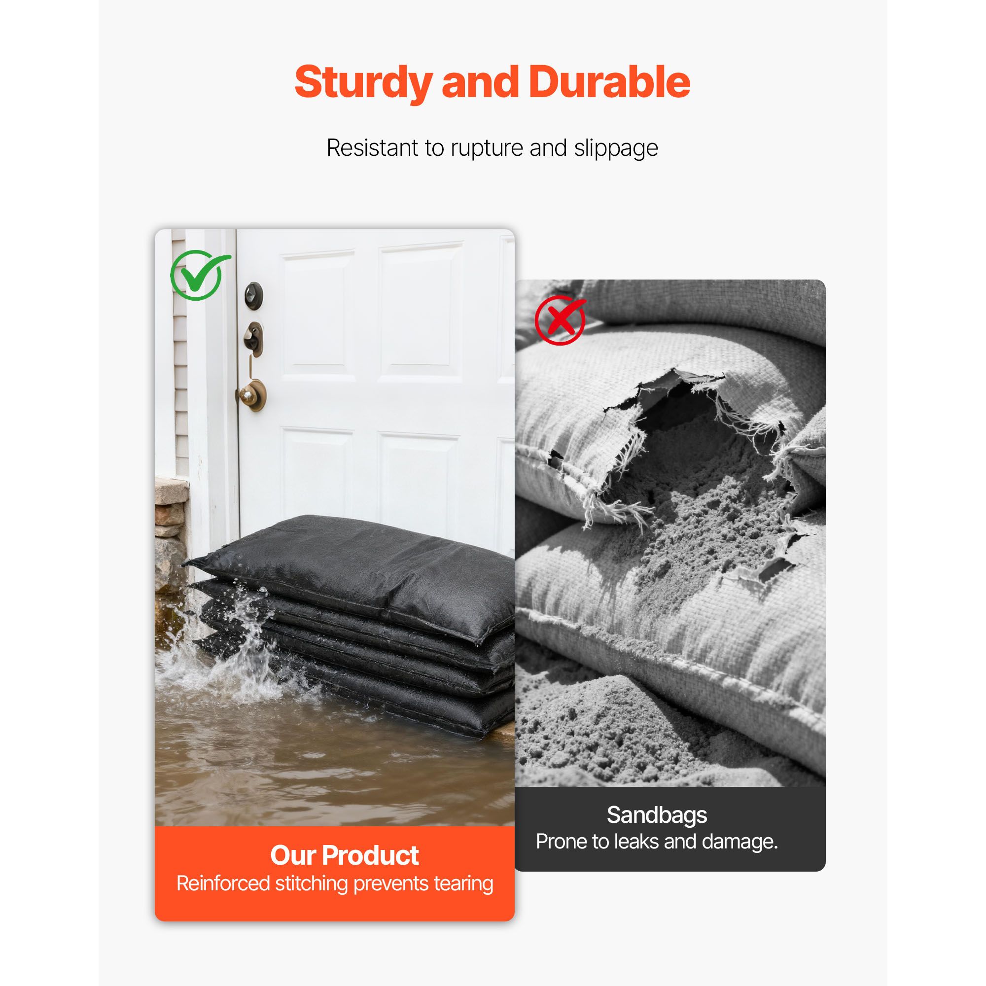 حاجز ضد الفيضانات، عبوة من 10  - مراجعة Flood Barrier Bag وسعره
