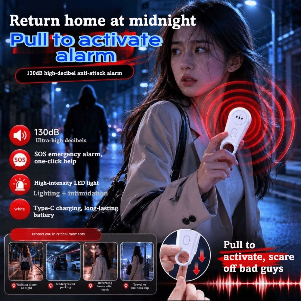 جهاز إنذار شخصي محمول، يتميز ب - مراجعة Personal Alarm Keychain وسعره